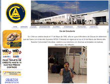 Tablet Screenshot of colegioantofagasta.cl